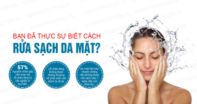 Sữa rửa mặt có làm sạch da hoàn toàn không?