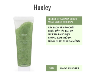 Review Mặt Nạ Tẩy Tế Bào Chết Huxley Scrub Mask Chi Tiết