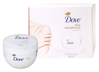 Kem dưỡng toàn thân Dove Silky Nourishing Body Cream mềm mịn, giá tốt