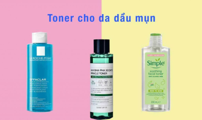 Nước hoa hồng cho da nhờn: Vừa làm sạch vừa cân bằng pH