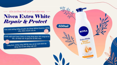 Nivea Extra White Repair - Dưỡng thể phục hồi hiệu quả