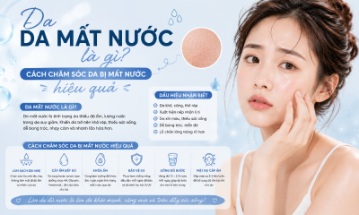 Chăm sóc và dưỡng ẩm cho da khô chuyên sâu