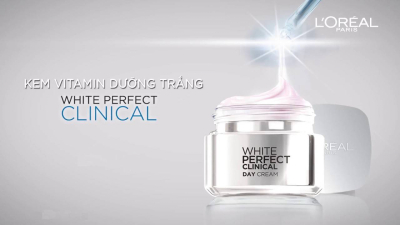 Làn da trắng sáng không tì vết với kem dưỡng da ban ngày L'Oréal White Perfect
