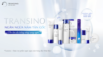 Transino: Thương hiệu mỹ phẩm hàng đầu Nhật Bản