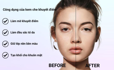Che Phủ Khuyết Điểm Trên Mặt Toàn Diện Không Tỳ Vết