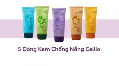 Kem chống nắng CELLIO tạo lớp màng Collagen bảo vệ da