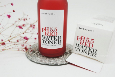 Nước hoa hồng Sonatural Red Water tạo cân bằng pH cho da