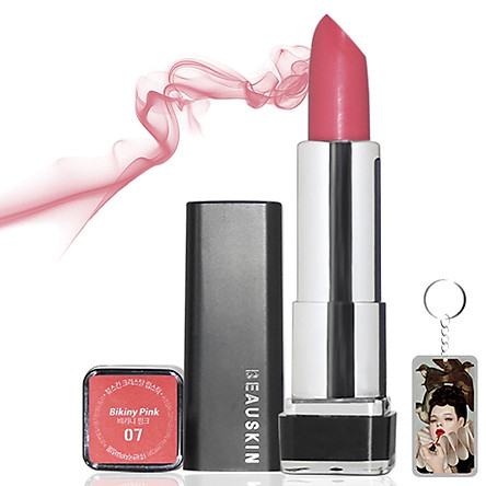 Son môi Beauskin Crystal Lipstick 3.5g (#7 Hồng Phấn)