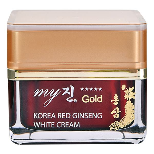 Kem Dưỡng Trắng Da My Gold Korea Red Ginseng White Cream (50ml)