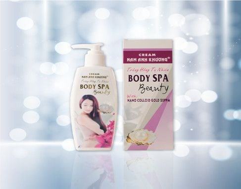 Kem Dưỡng Trắng Da Toàn Thân Nam Anh Khương Body Spa Beauty (180ml)