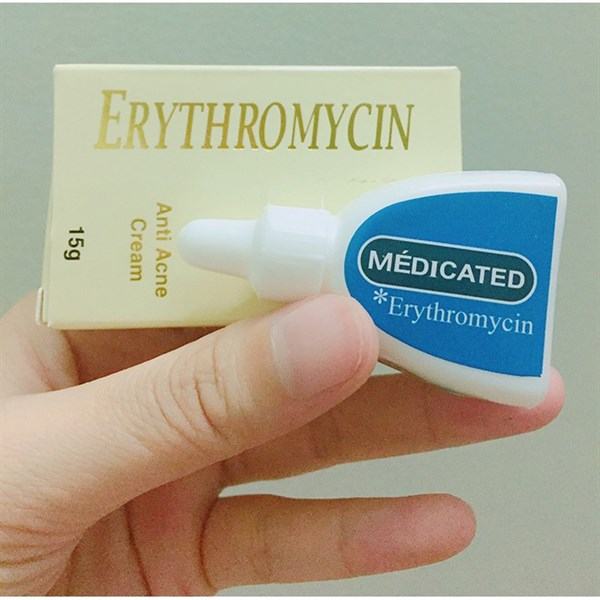Kem trị mụn Erythromycin 15g