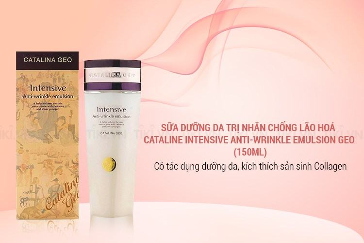Nước Hoa Hồng Cải Thiện Nếp Nhăn Cataline Geo Intensive Anti Wrinkle Skin (150ml)