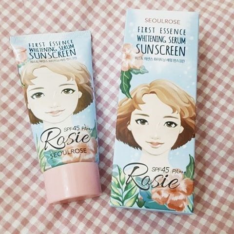 Rosie Kem Chống Nắng Dưỡng Da First Essence Whitening Serum Sunscreen (45g)