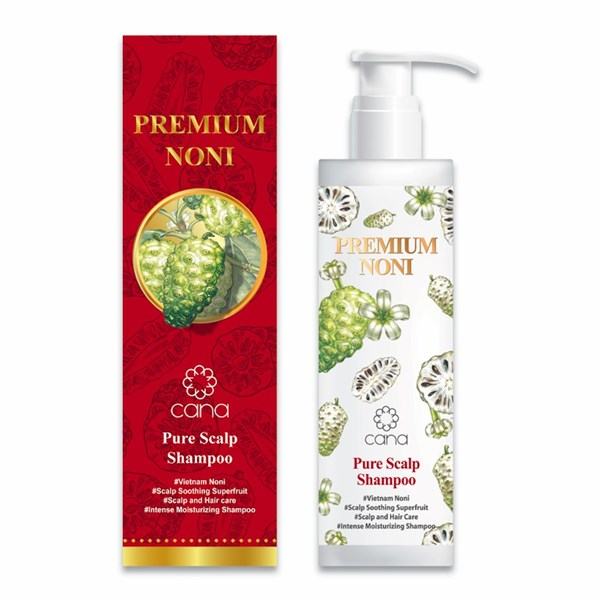 Cana Dầu Gội Chiết Xuất Trái Nhàu Premium Noni Pure Scalp Shampoo (288ml)