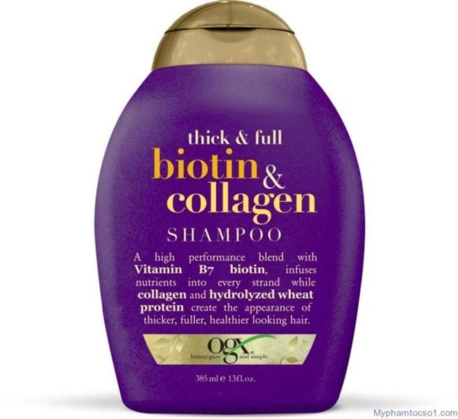 OGX Biotin & Collagen Shampoo Dầu Gội Chống Rụng 385ml Cty
