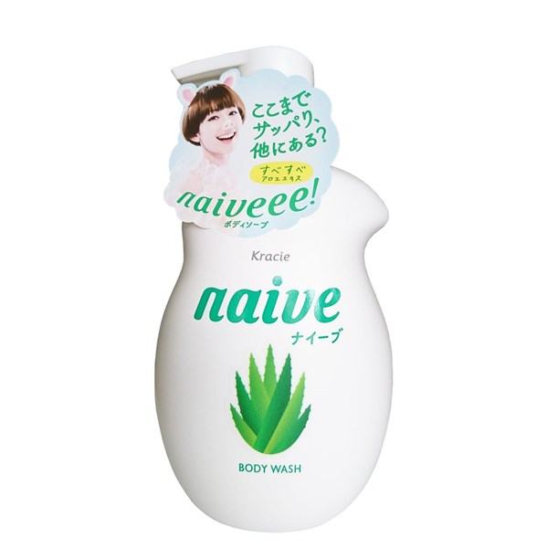 Sữa Tắm Naive Body Wash Nha Đam (530ml)