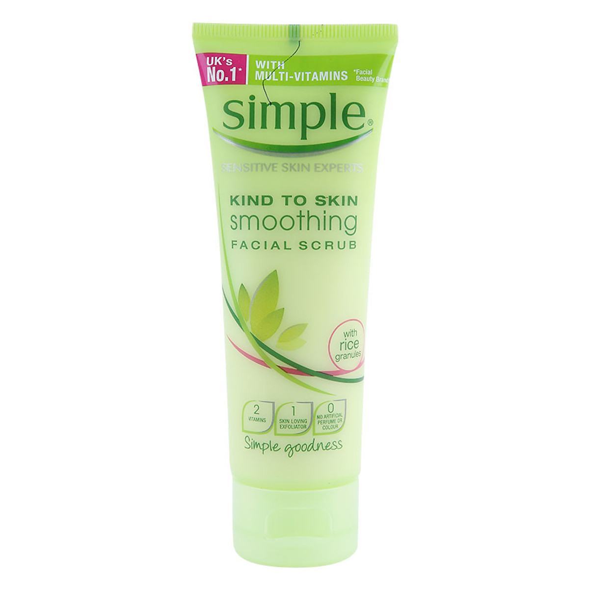 Simple Kind To Skin Smoothing Facial Scrub Tẩy Tế Bào Chết Mặt 75ml