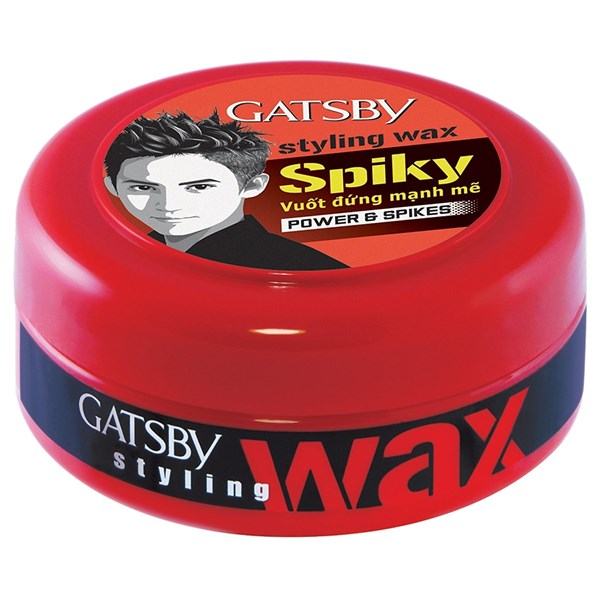 Wax Tạo Kiểu Tóc Gatsby Styling Wax Tough Spikes Power & Spikes(đỏ)75g