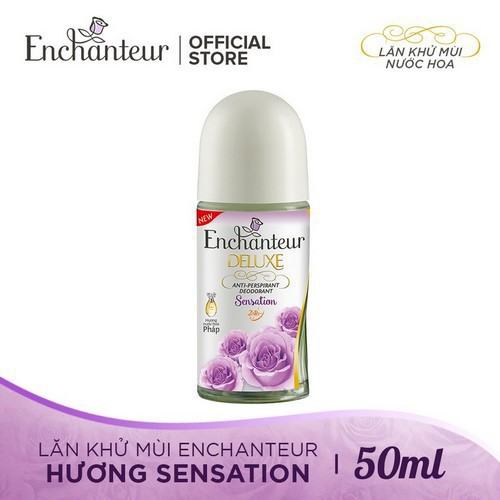 Lăn Khử Mùi Enchanteur Deluxe Charming Hương Nước Hoa (50ml) Tím