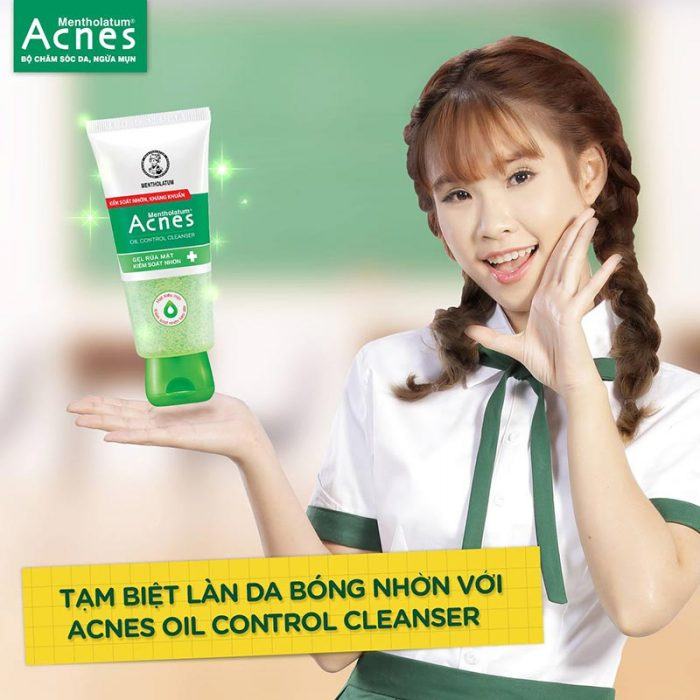 Gel Rửa Mặt Kiểm Soát Nhờn Ngăn Ngừa Mụn Acnes Oil Control Cleanser (100g)