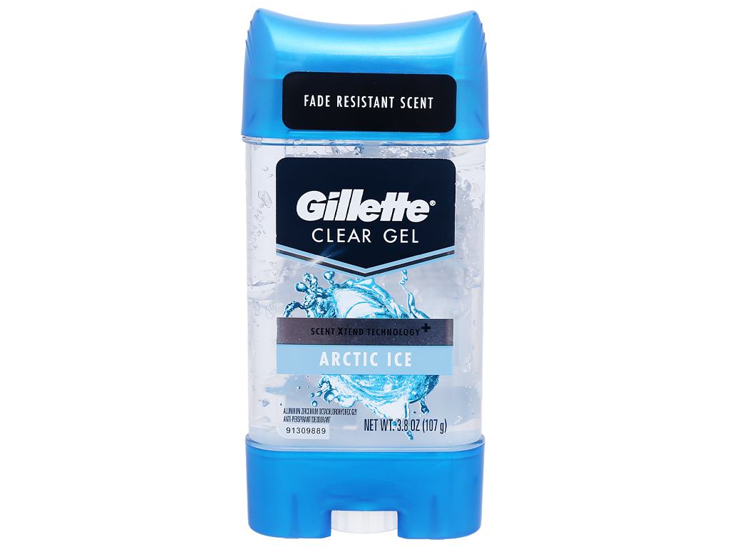 Gel Lăn Khử Mùi Gillette Clear Gel Arctic Ice (107g)