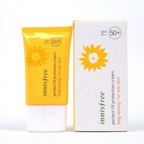 Kem chống nắng Innisfree long lasting Oily Skin SPF 50+/PA+++