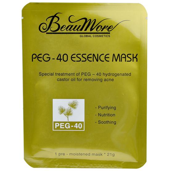 Sandra's Peg -40 Essence Mask Mặt Nạ Trị Mụn Giữ Ẩm xanh