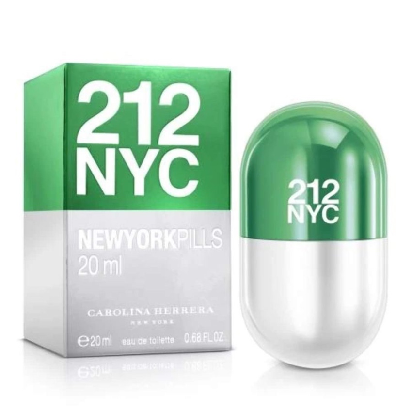 Nước Hoa Nữ Carolina Herrera 212 New York Pills Women Eau De Toilette Spray (20ml)