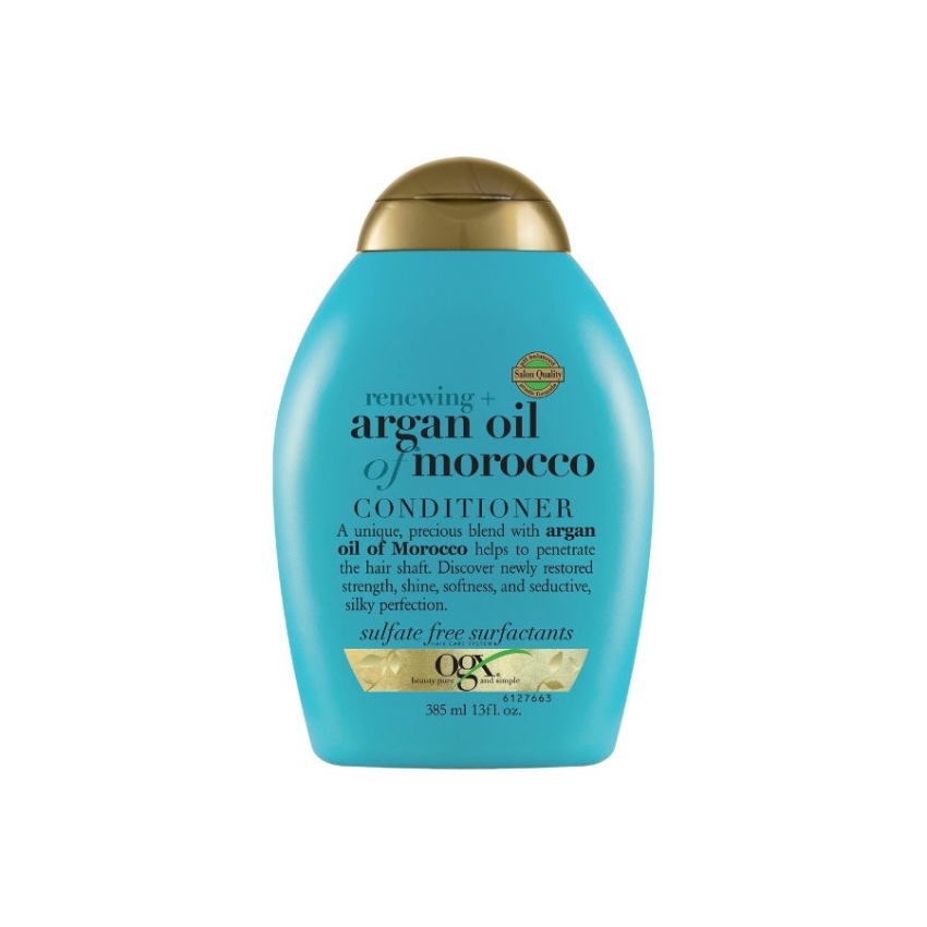 Dầu Gội Phục Hồi Tóc Hư Tổn OGX Biotin Argan Oil Of Moprocco (385ml)