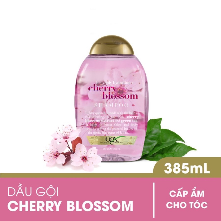 Dầu Gội OGX Cherry Blossom (385ml)