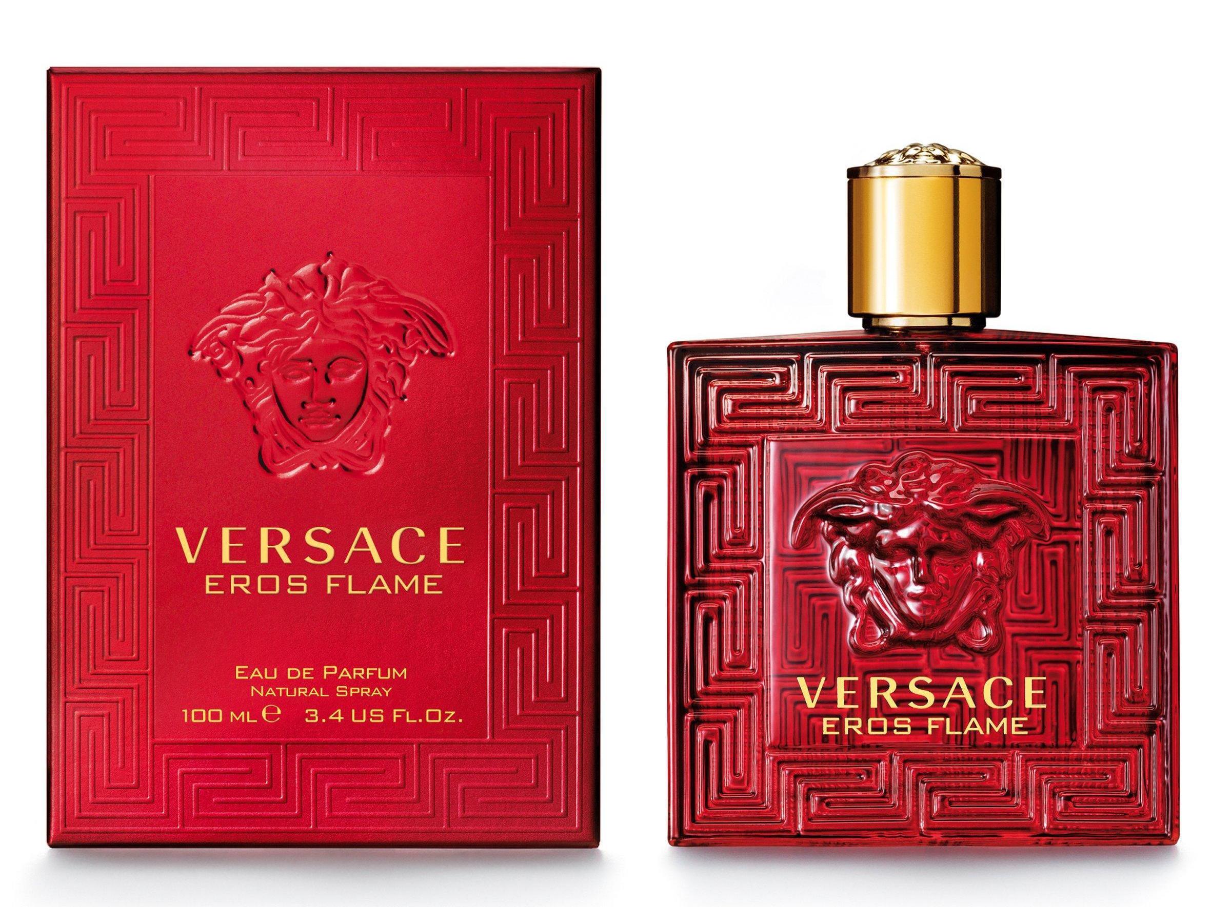 Bộ Nước Hoa Nam Versace Eros Flame Eau De Parfum (100ml & 10ml) 