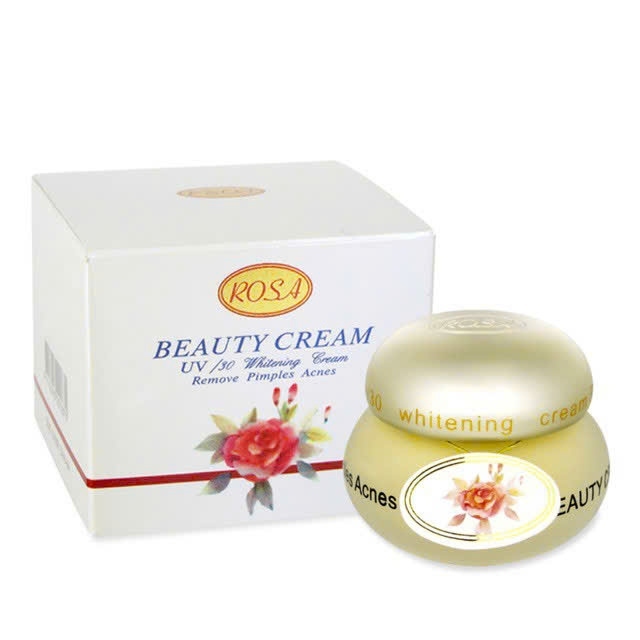 Kem Duỡng Trắng Chống Nắng Mờ Nám Rosa Whitening Beauty Cream UV/30