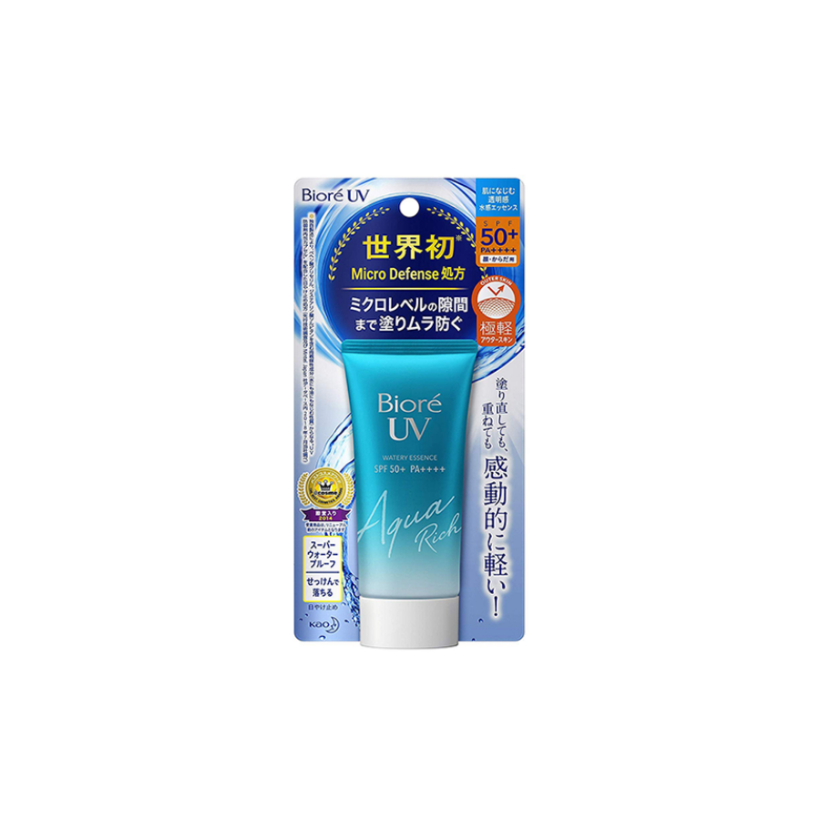 Tinh Chất Chống Nắng Giữ Ẩm Bioré UV Watery Essence Aqua Rich SPF50+ (85g) (Tuýp)