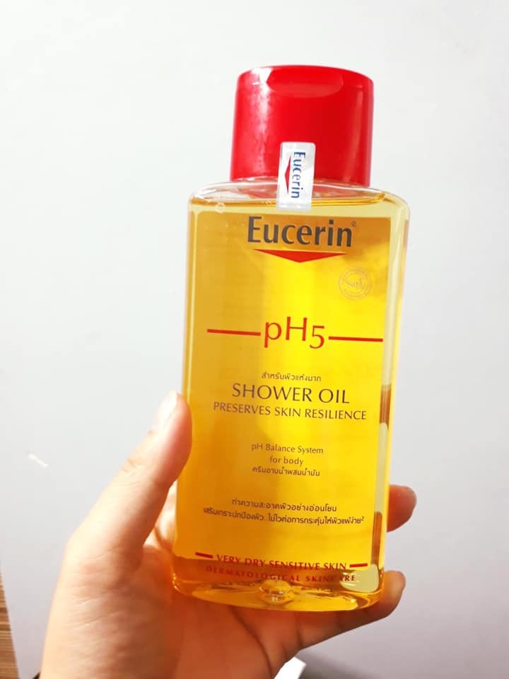 Dầu Tắm Dưỡng Ẩm Eucerin pH5 Shower Oil (200ml) 