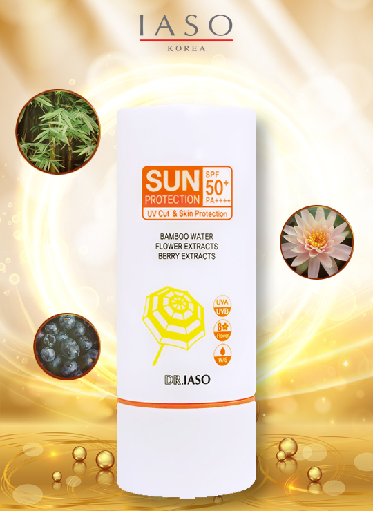 Kem Chống Nắng Dr.IASO Sun Protection SPF50+ PA++++ - D38 (60ml) 