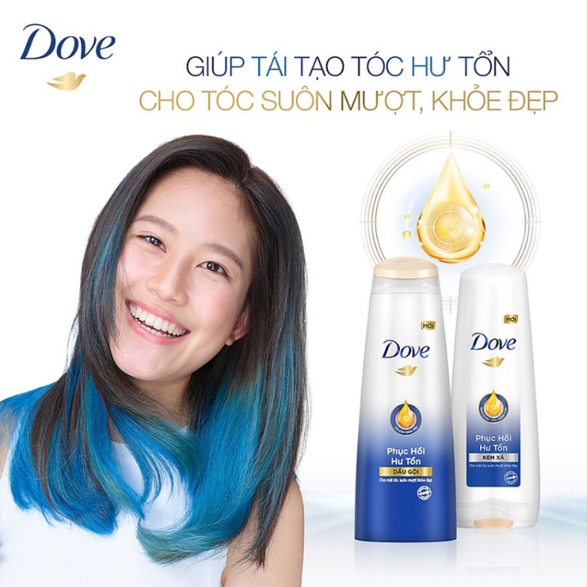 Dầu Gội Dove Phục Hồi Hư Tổn (340g)