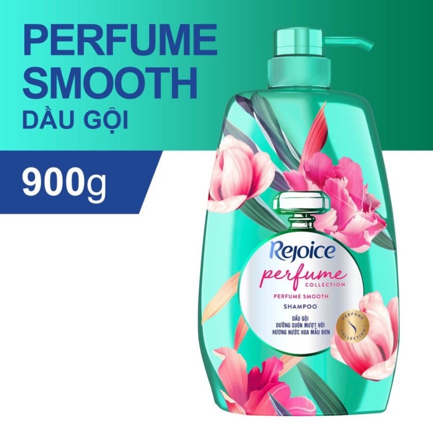 Dầu Gội Dưỡng Suôn Mượt Rejoice Perfume Smooth Shampoo - Hương Nước Hoa Mẫu Đơn (632,3ml)