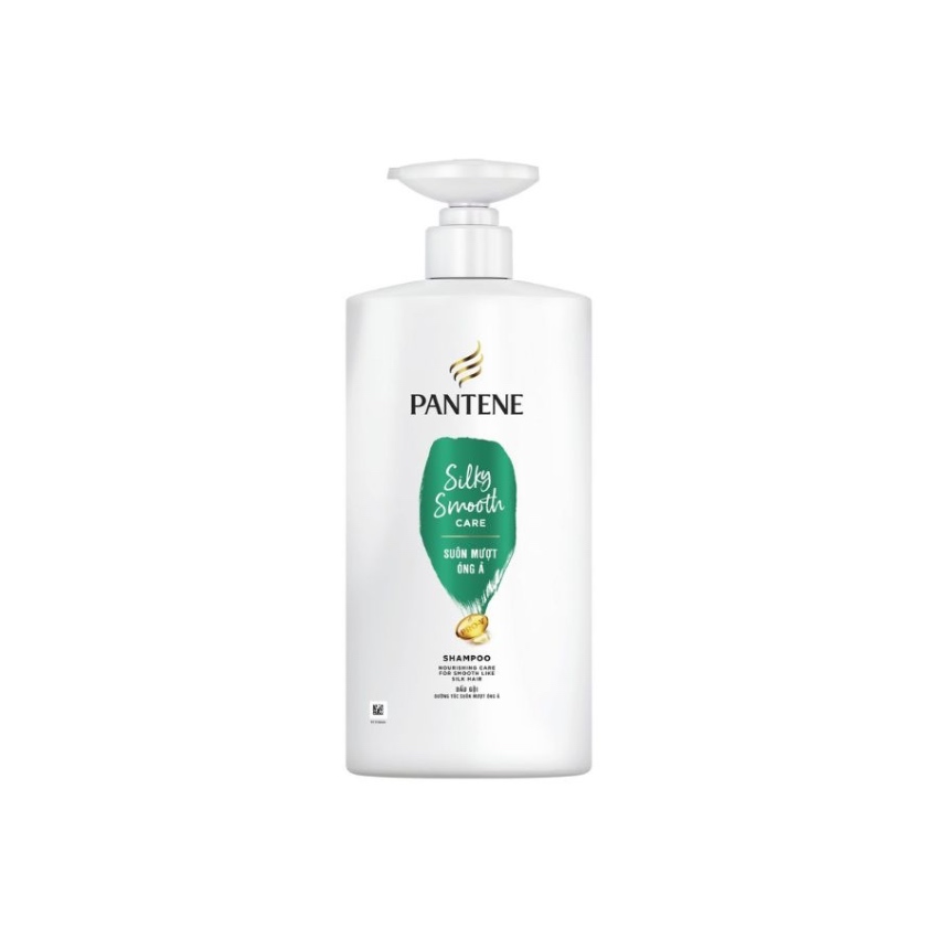 Dầu Gội Dưỡng Tóc Suôn Mượt Óng Ả Pantene Silky Smooth Care Shampoo (650ml) + Tặng Hủ Mứt