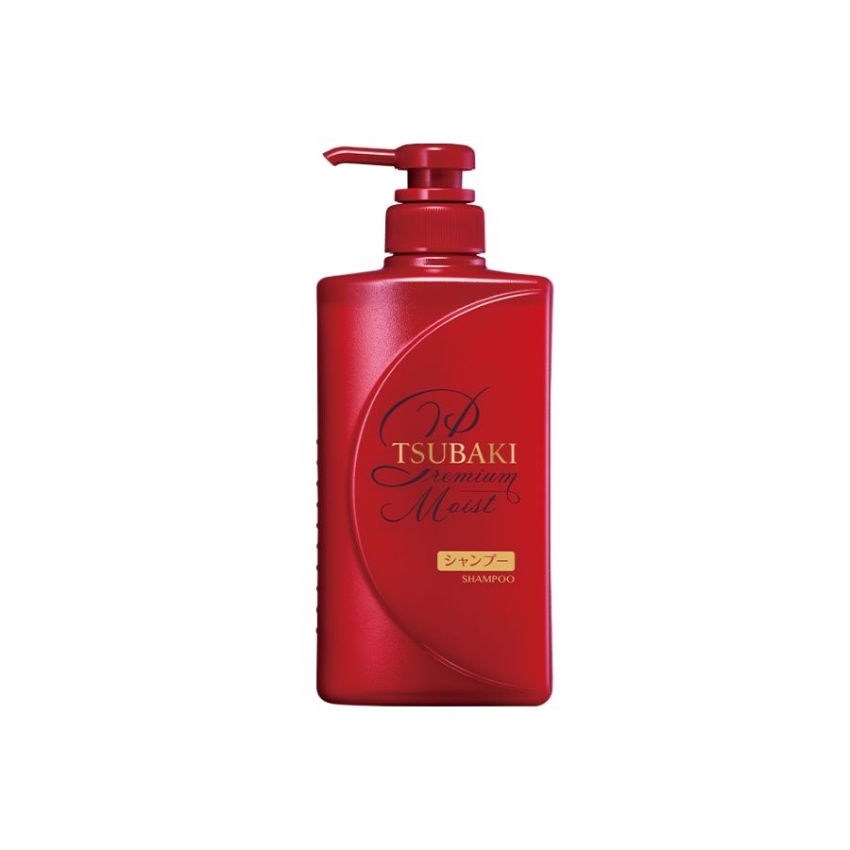 Dầu Gội Phục Hồi & Dưỡng Tóc Bóng Mượt Tsubaki Premium Moist Shampoo (490ml)