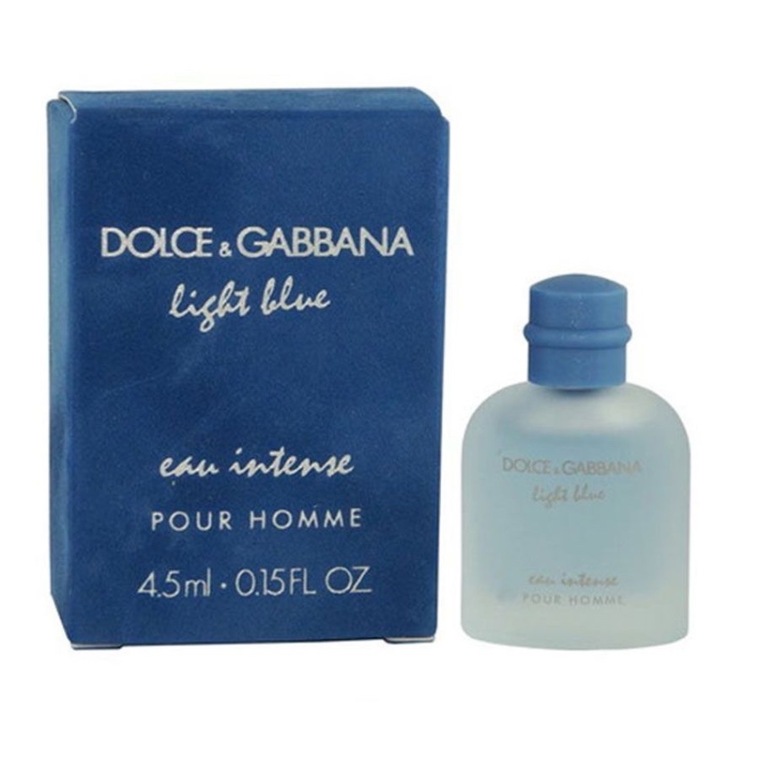 Nước Hoa Nam Dolce & Gabbana Light Blue Eau Intense Pour Homme Eau De Parfum (4.5ml)