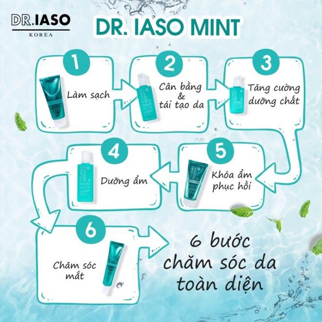 Tinh Chất Sáng Da Dr.IASO Vitamin Enriched Skin Repair Serum - D36 (45ml) 