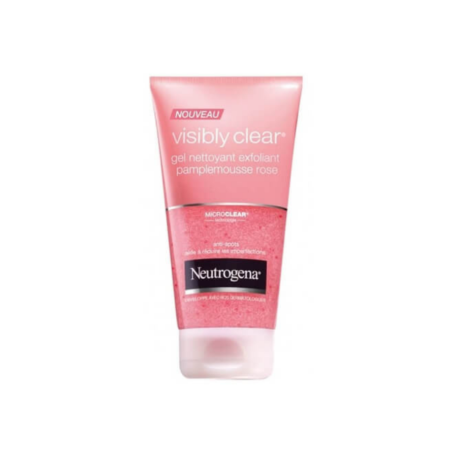 Gel Rửa Mặt Neutrogena Visibly Clear Gel Nettoyant Pamplemousse Rose (200ml) 