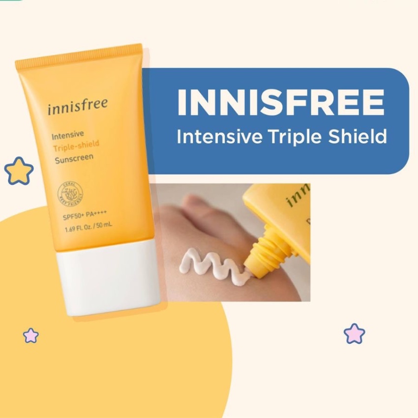 Kem Chống Nắng Innisfree Intensive Triple-Shield Sunscreen (50ml)