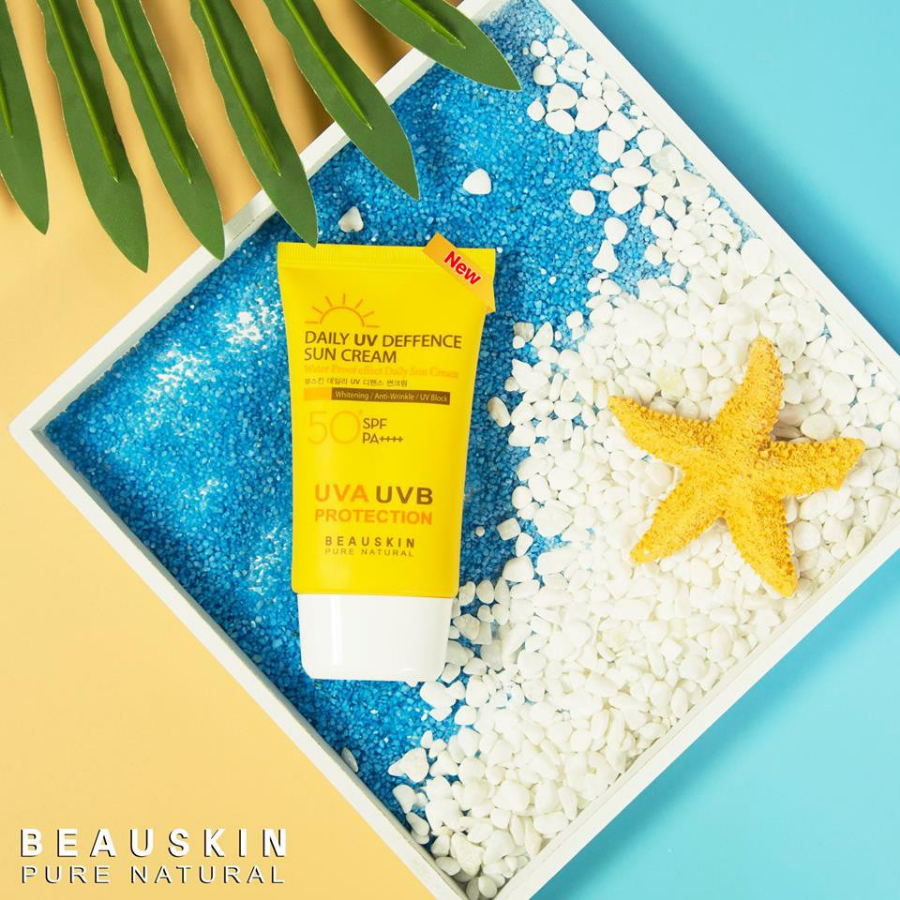 Kem Chống Nắng Kiềm Dầu Chống Thấm Nước Beauskin Daily UV Deffence Sun Cream (50ml) 