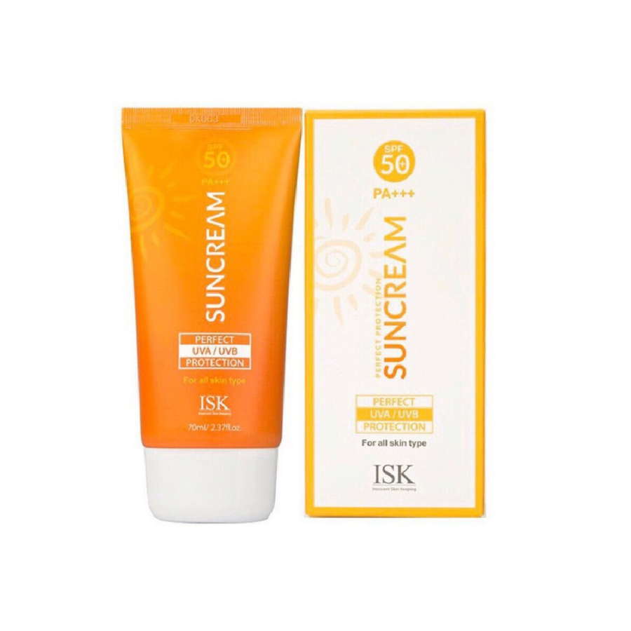 Kem Chống Nắng Kiềm Dầu Beauskin ISK Perfect Protection Sun Cream SPF50+/PA+++ (70ml) 