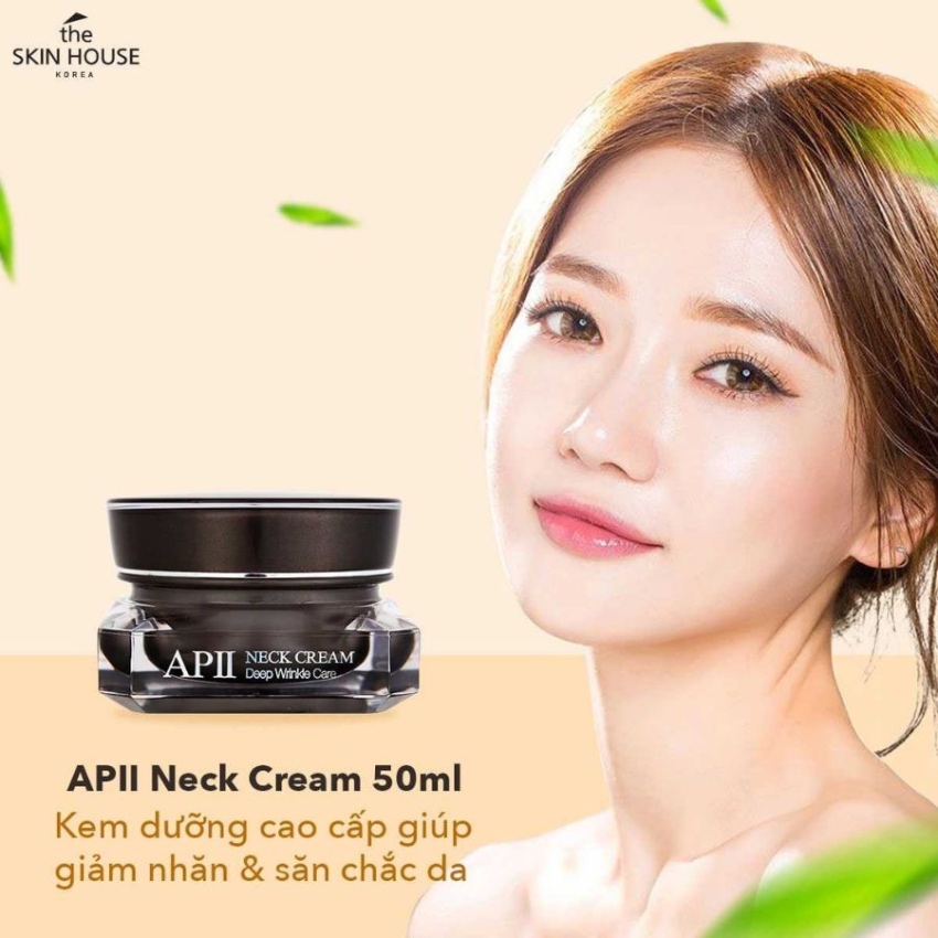 Kem Dưỡng Cao Cấp Giúp Giảm Nhăn và Săn Chắc Da Vùng Cổ The Skin House AP-II Neck Cream (50ml)