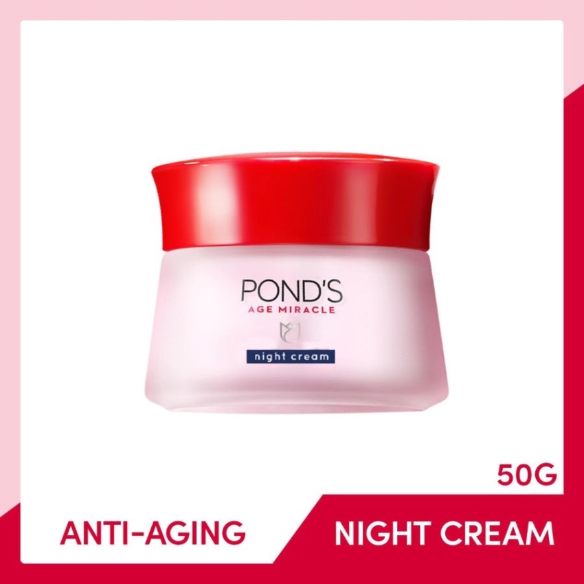 Kem Dưỡng Da Ngăn Ngừa Lão Hóa Ban Đêm Pond's Age Miracle Night Cream (50g)