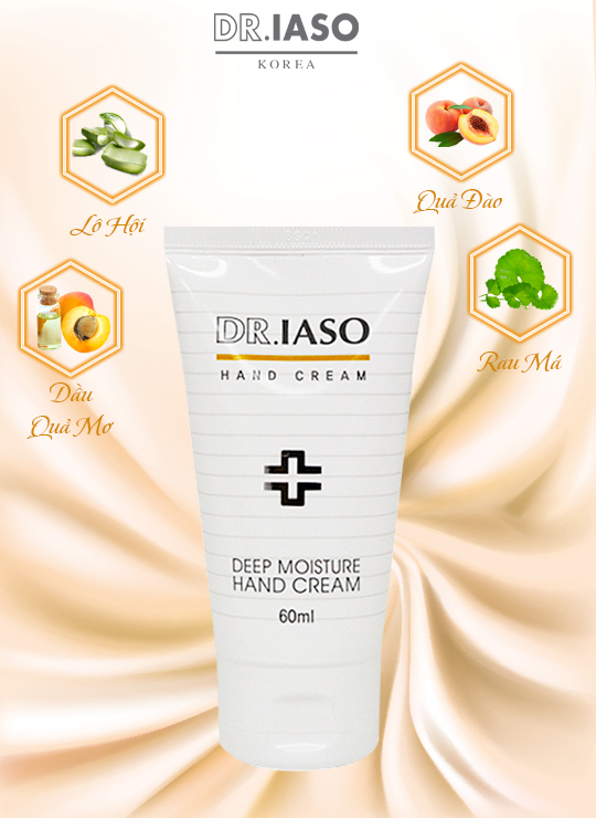 Kem Dưỡng Da Tay IASO Deep Moisture Hand Cream - D24 (60ml) 