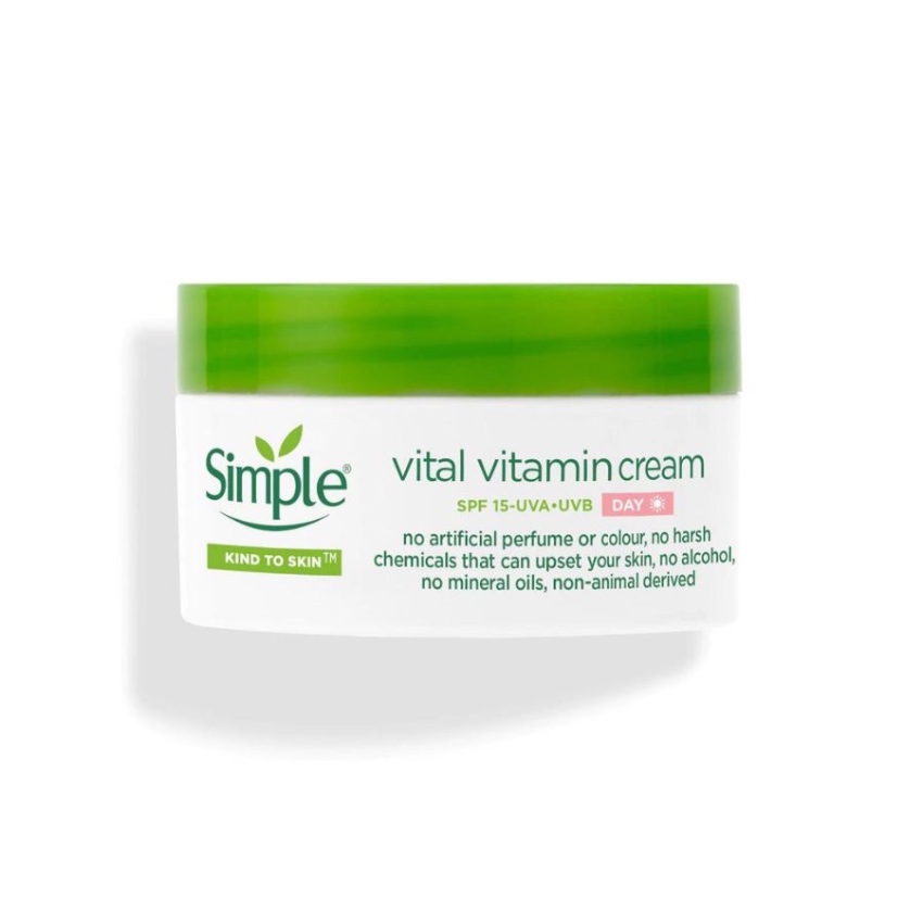 Kem Dưỡng & Phục Hồi Da Ban Ngày Simple Vital Vitamin Cream (50ml)