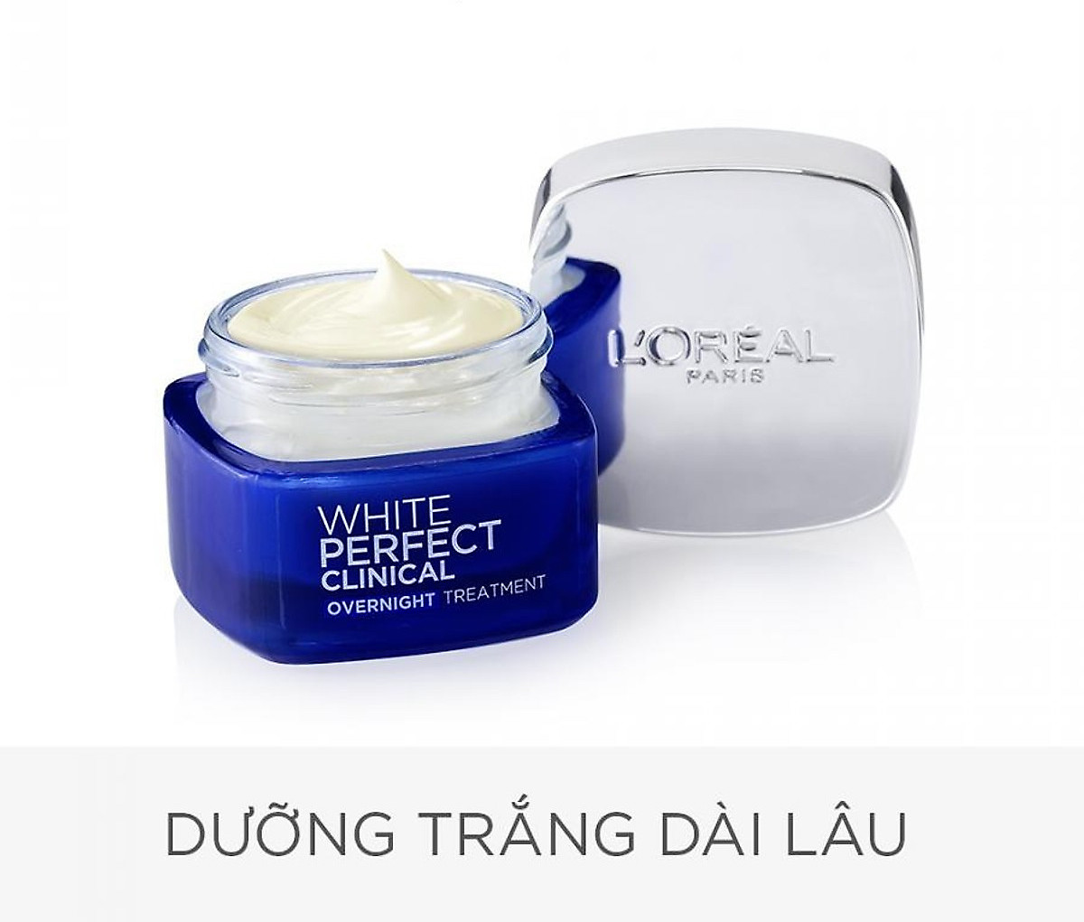 Kem Dưỡng Da Trắng Mịn, Giảm Thâm Nám Ban Đêm L'Oréal White/Aura Perfect Clinical Overnight (50ml) 